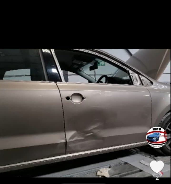 Before — bodywork at KMB Car Body Repair