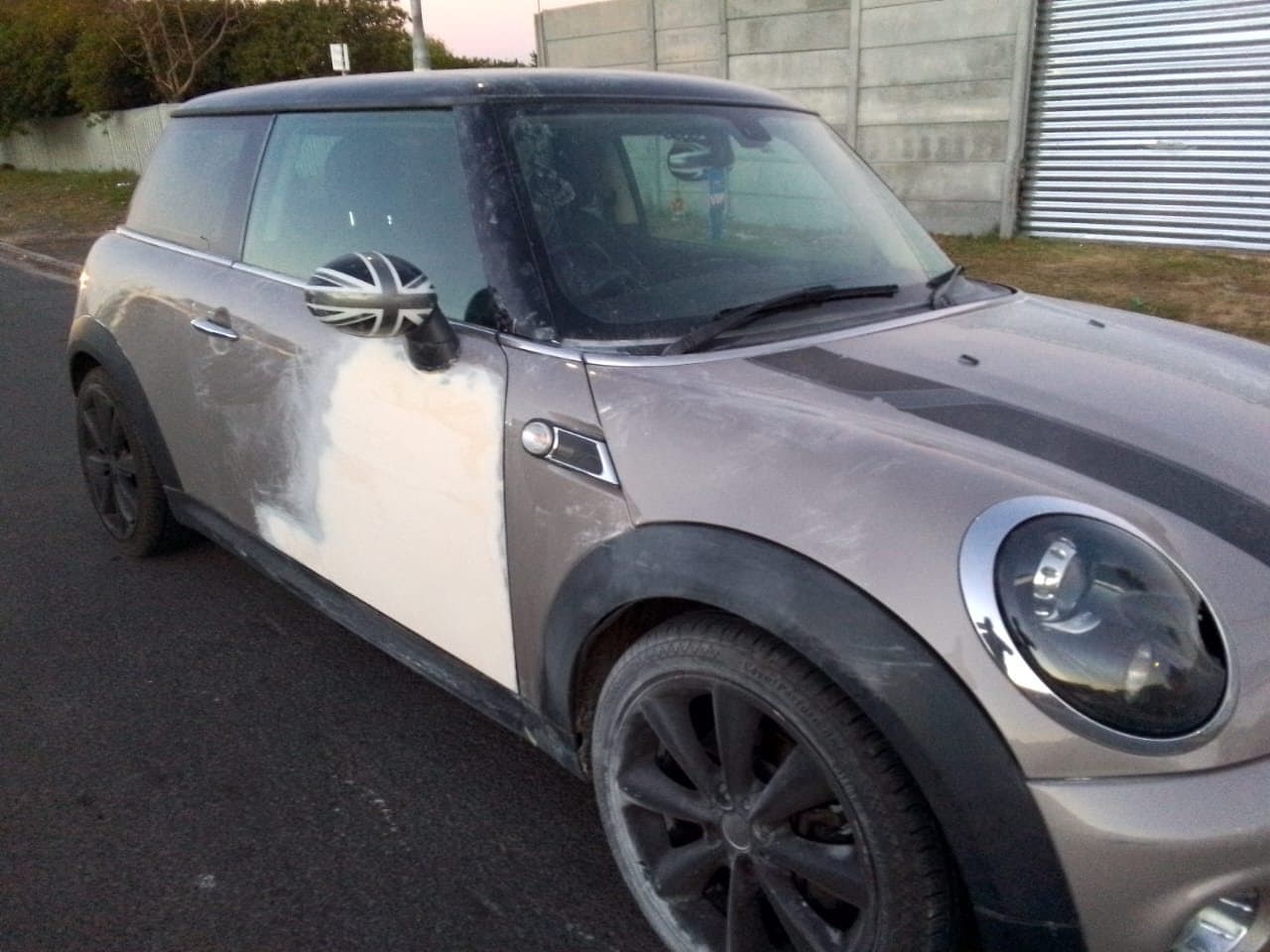 Before — bodywork at KMB Car Body Repair