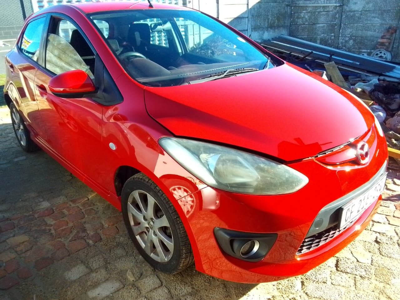 A repaired car with straight, smooth panels after body work at KMB